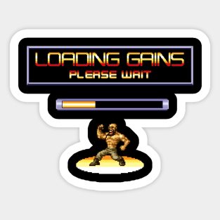 Loading Metal Gains Sticker